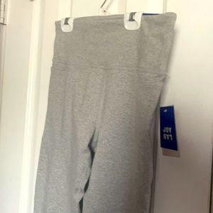 NEW Joy Lab Medium 7/8 length light gray leggings